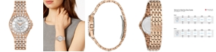Bulova Women's Phantom Rose Gold-Tone Stainless Steel Bracelet Watch 32.5mm
